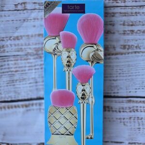 Tarte Let’s Flamingle Brush Set – Limited Edition 5pc, New in Box